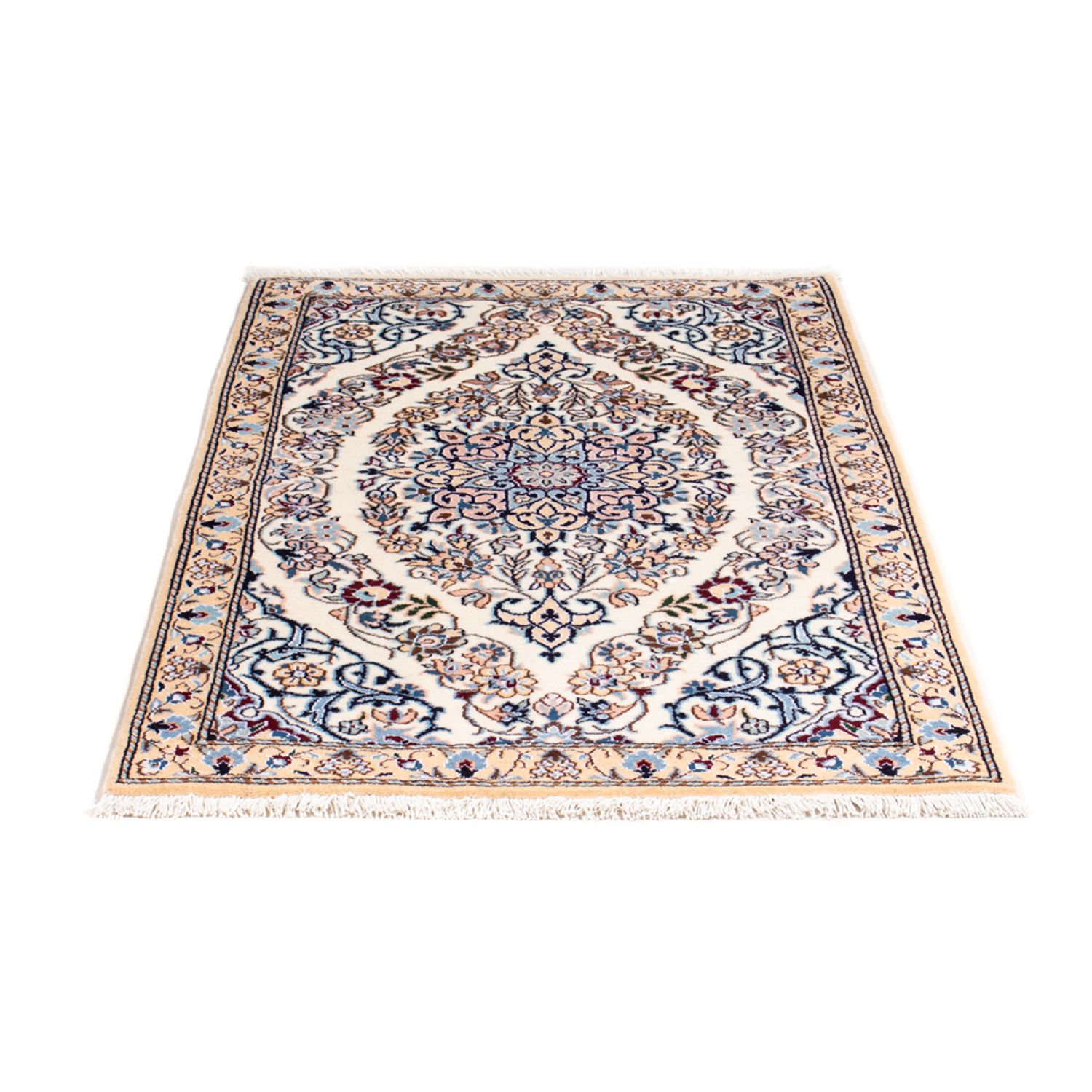 Perser Rug - Nain - Royal - 138 x 87 cm - beige