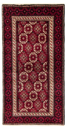 Runner Belutsch Rug - 198 x 102 cm - red