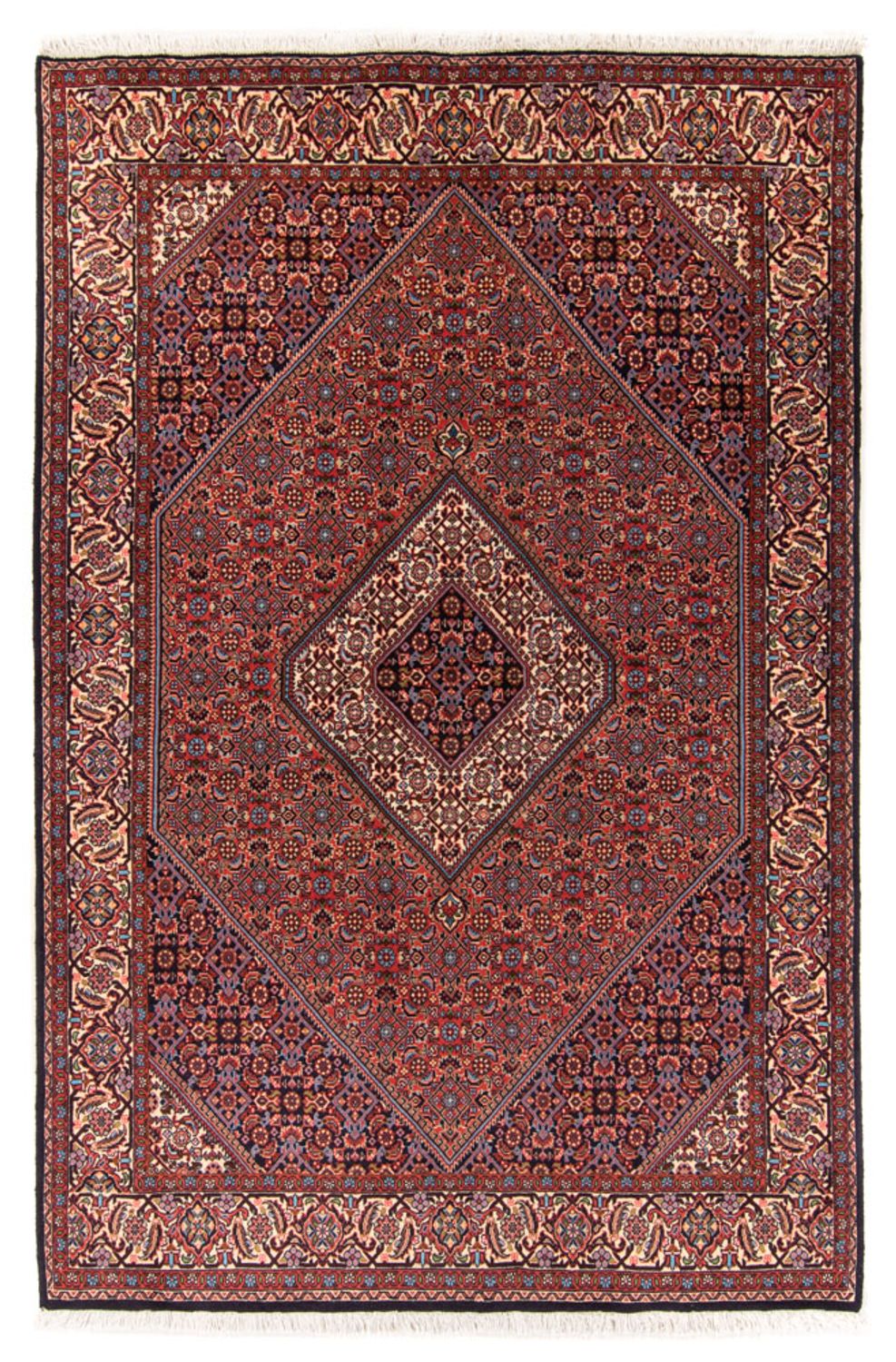 Perser Rug - Bidjar - 214 x 160 cm - red