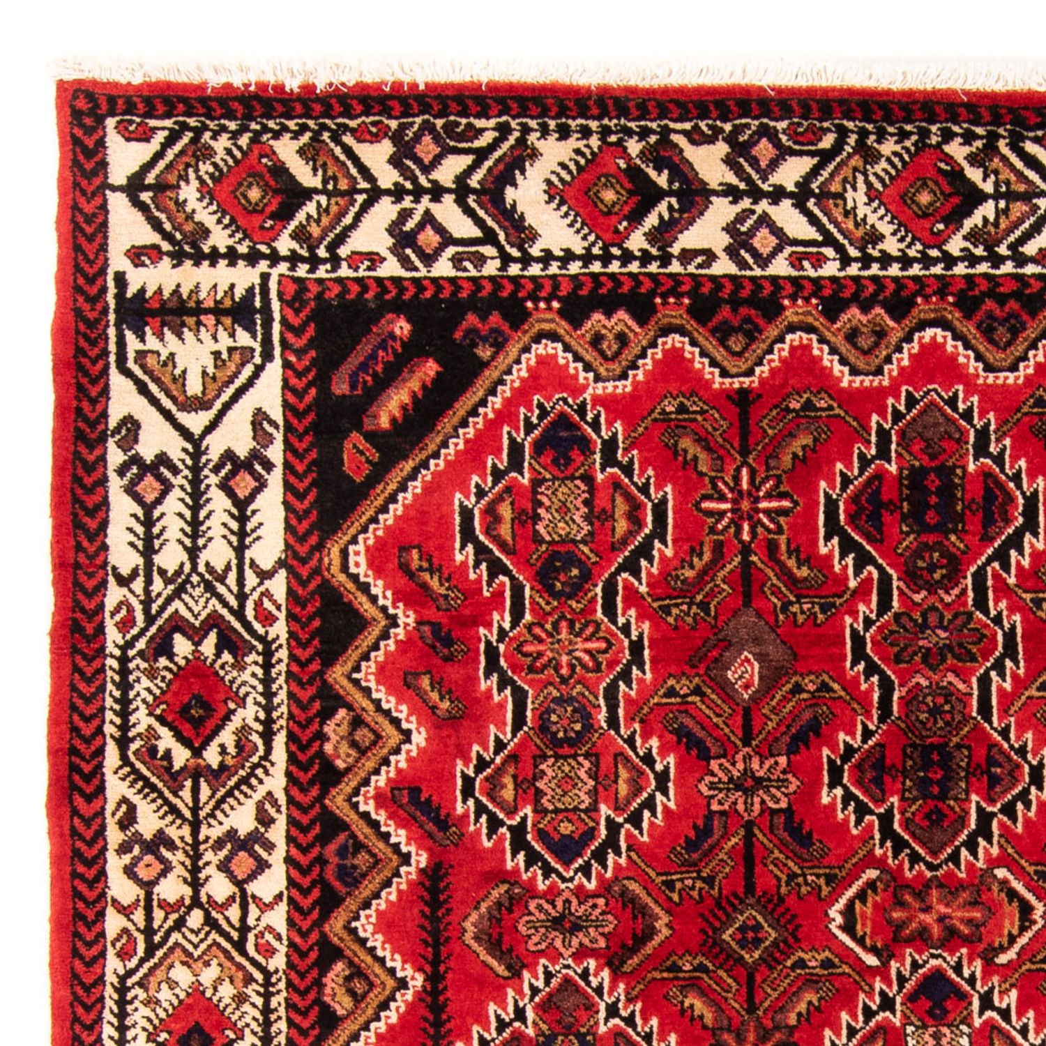 Perser Rug - Nomadic - 210 x 168 cm - red