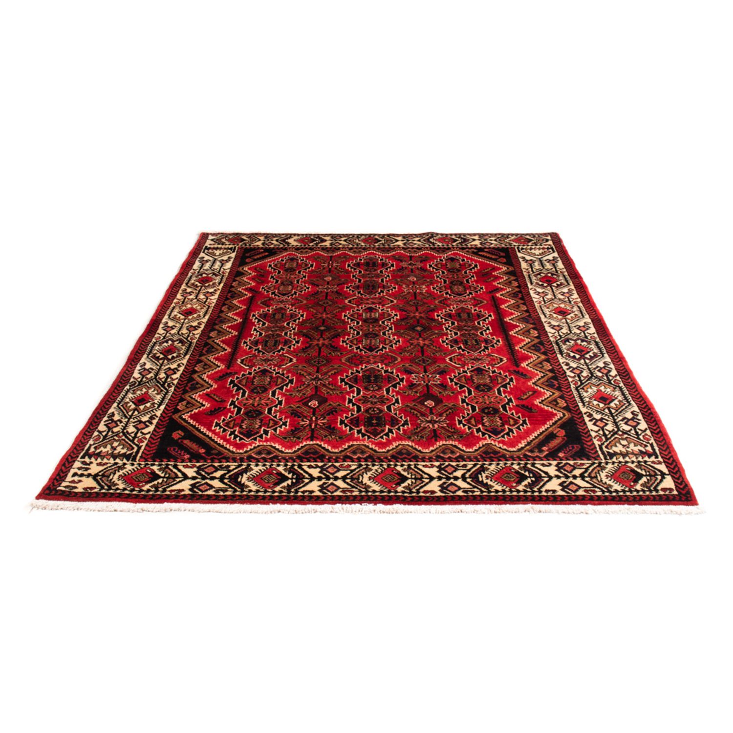 Perser Rug - Nomadic - 210 x 168 cm - red