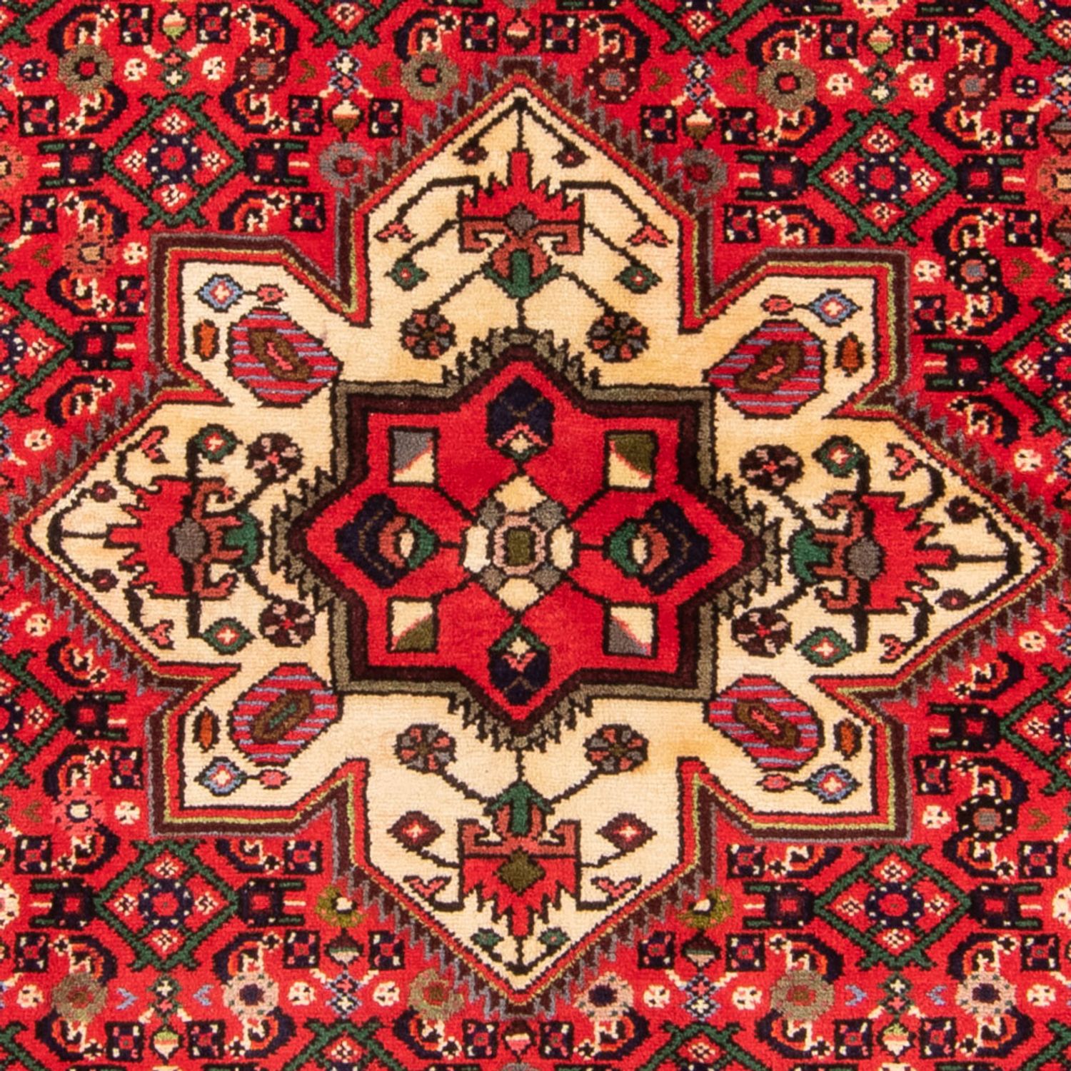 Perser Rug - Nomadic - 198 x 150 cm - red