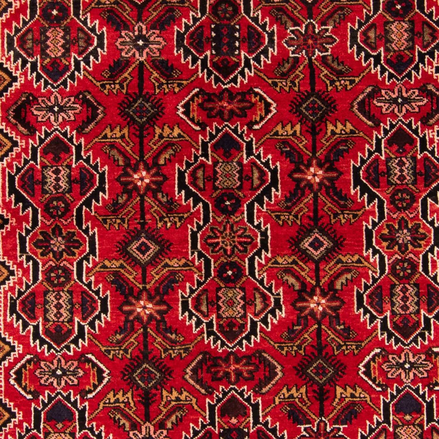 Perser Rug - Nomadic - 216 x 161 cm - red