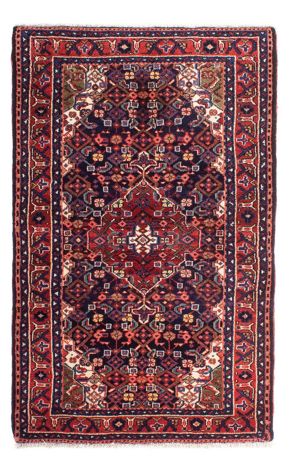 Perser Rug - Nomadic - 138 x 83 cm - dark blue