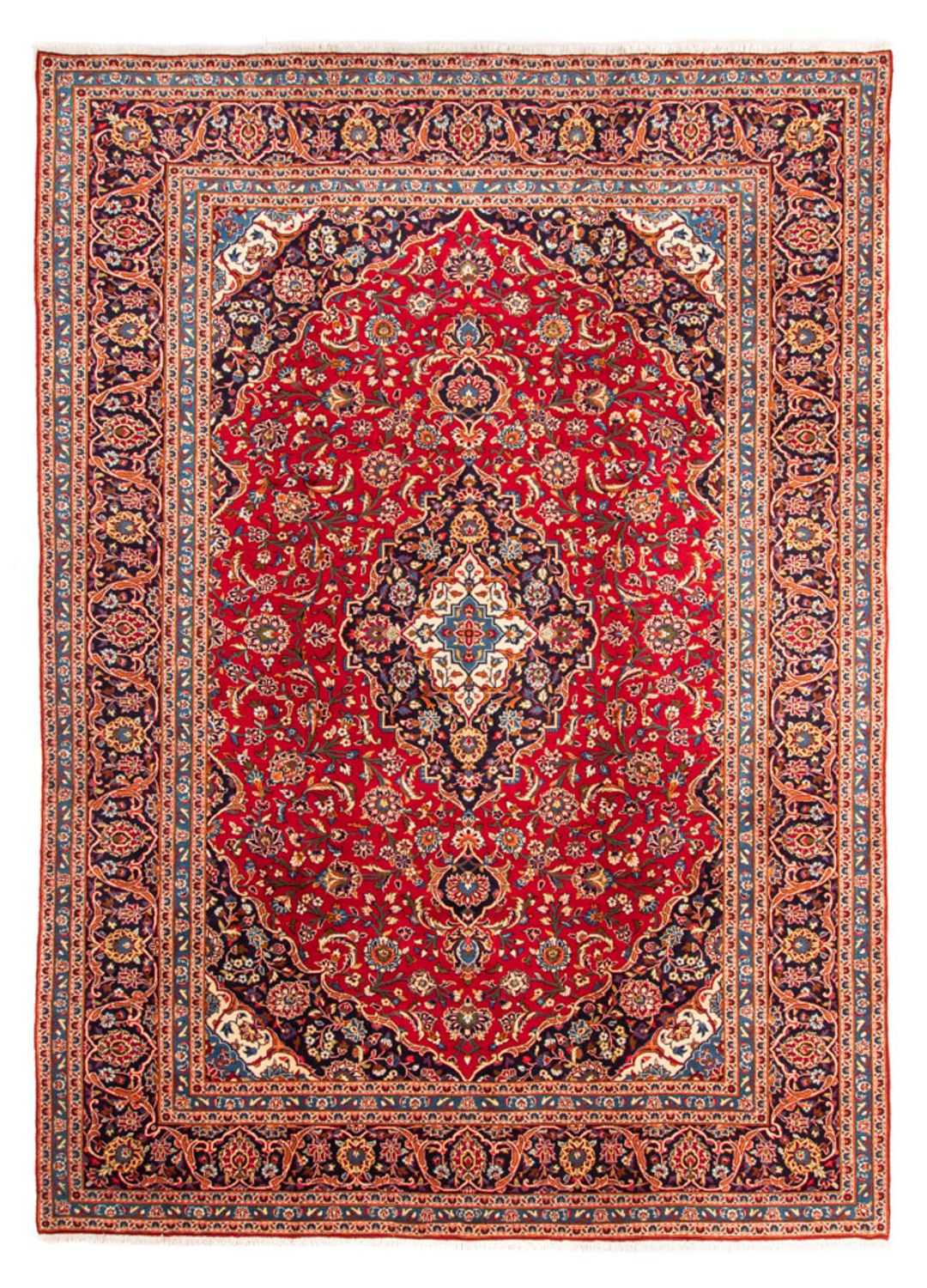 Perser Rug - Keshan - 348 x 252 cm - red