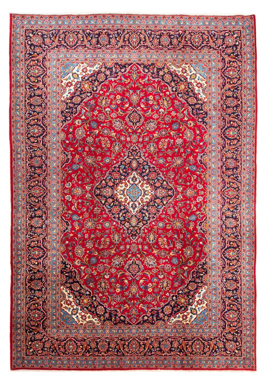 Perser Rug - Keshan - 352 x 246 cm - red