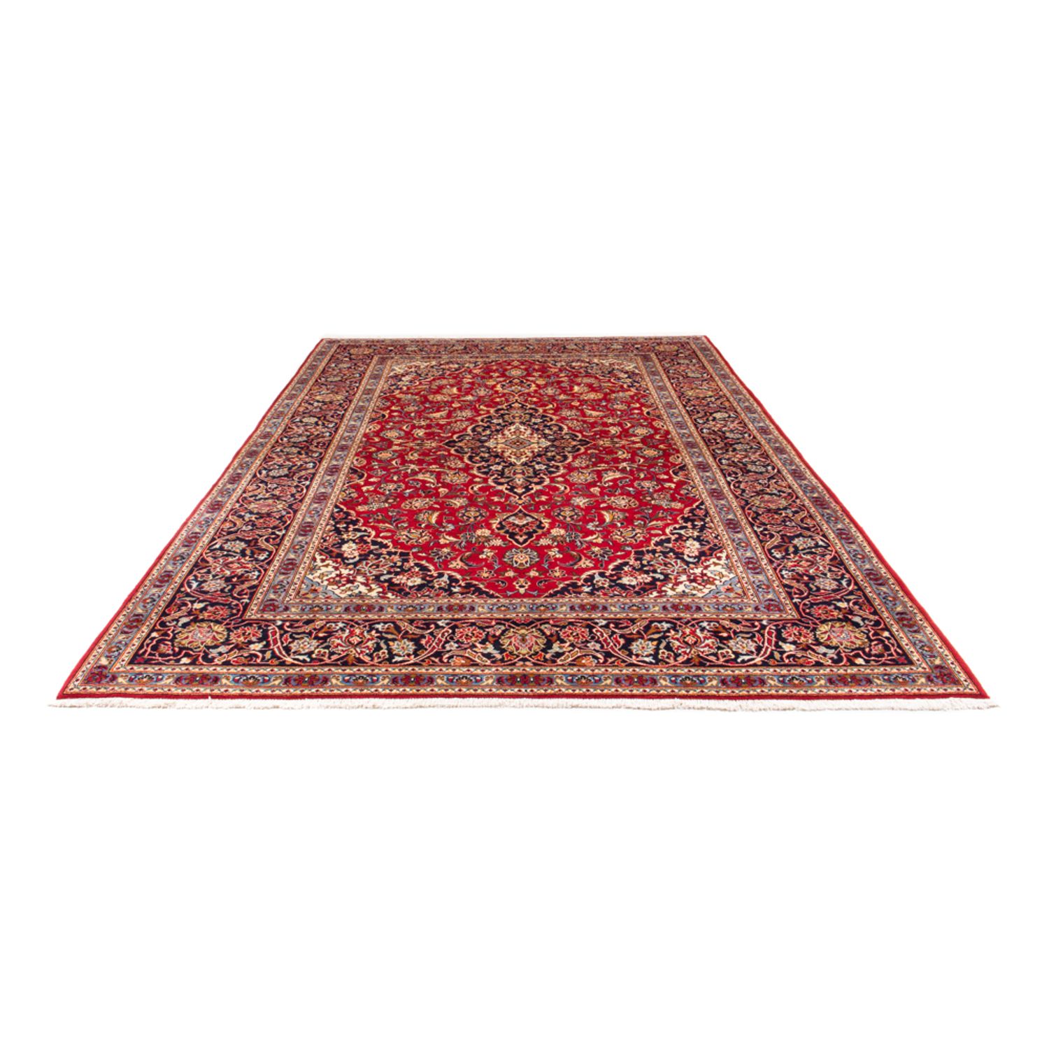 Perser Rug - Keshan - 320 x 214 cm - red