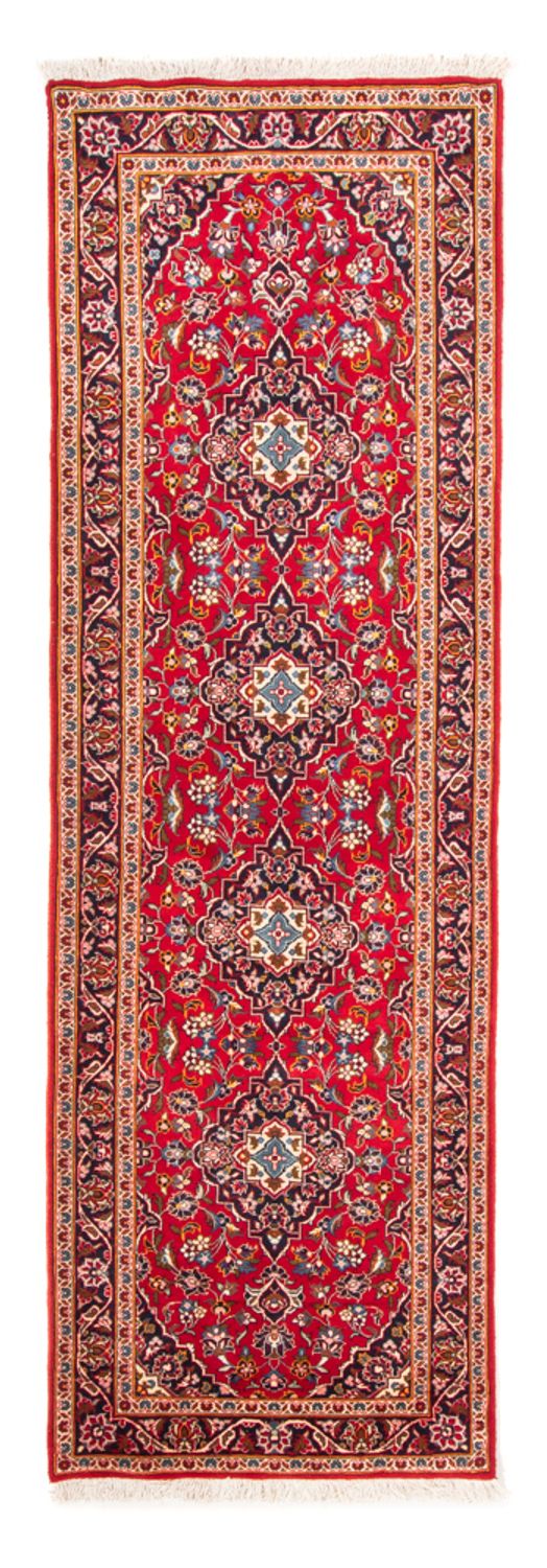 Runner Perser Rug - Keshan - 312 x 100 cm - red