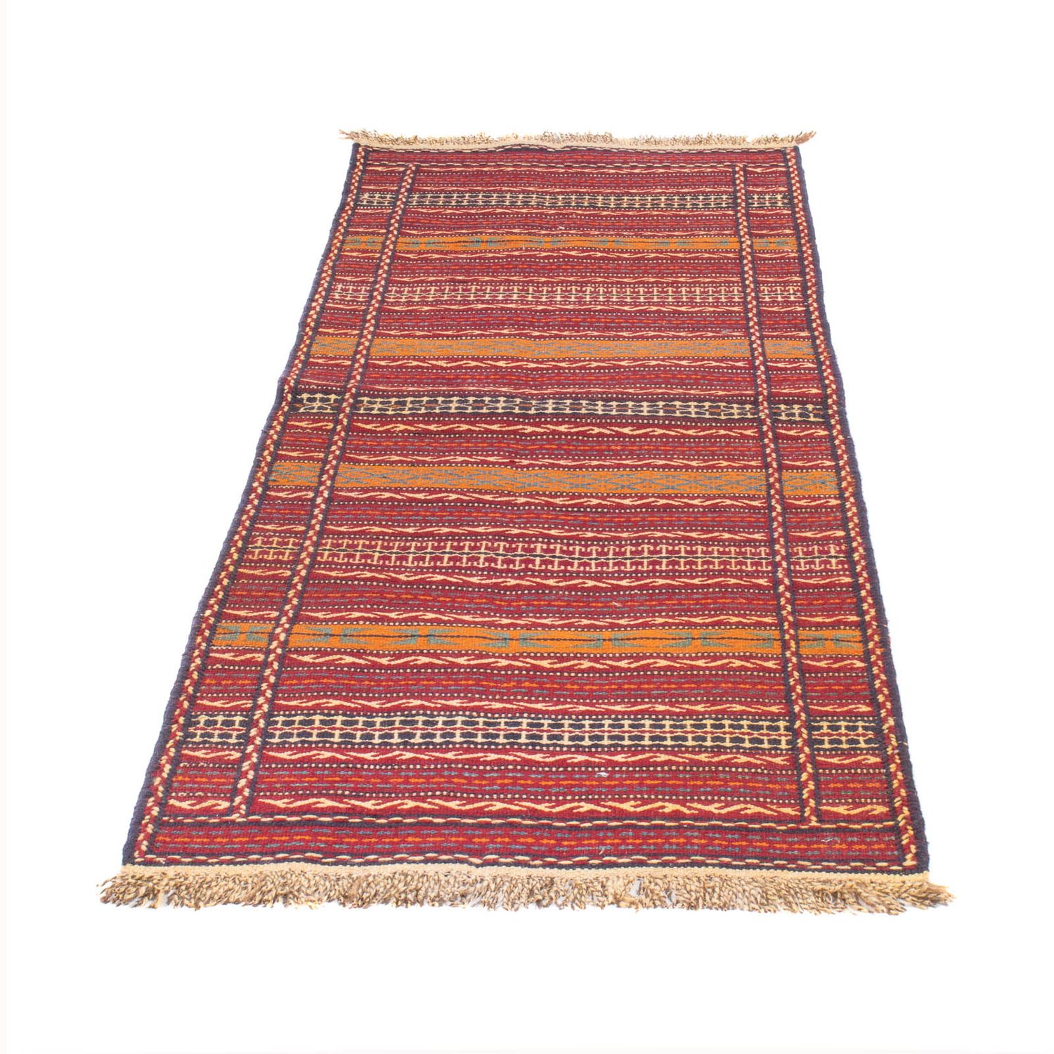 Runner Kelim Rug - Oriental - 200 x 70 cm - multicolored