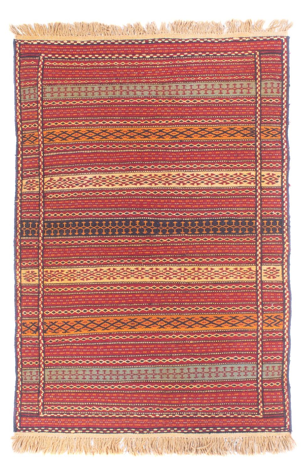 Kelim Rug - Oriental - 150 x 100 cm - multicolored