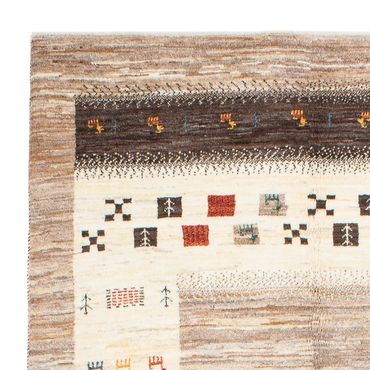 Gabbeh Rug - Loribaft Perser - 186 x 117 cm - natural