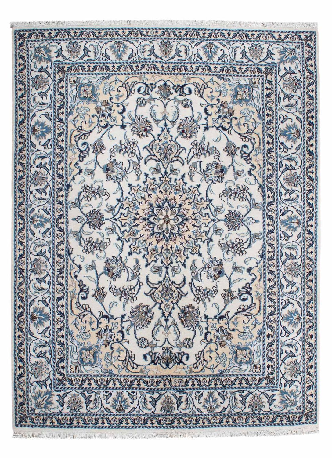 Perser Rug - Nain - 198 x 149 cm - beige