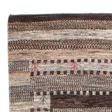 Runner Gabbeh Rug - Loribaft Perser - 197 x 82 cm - natural