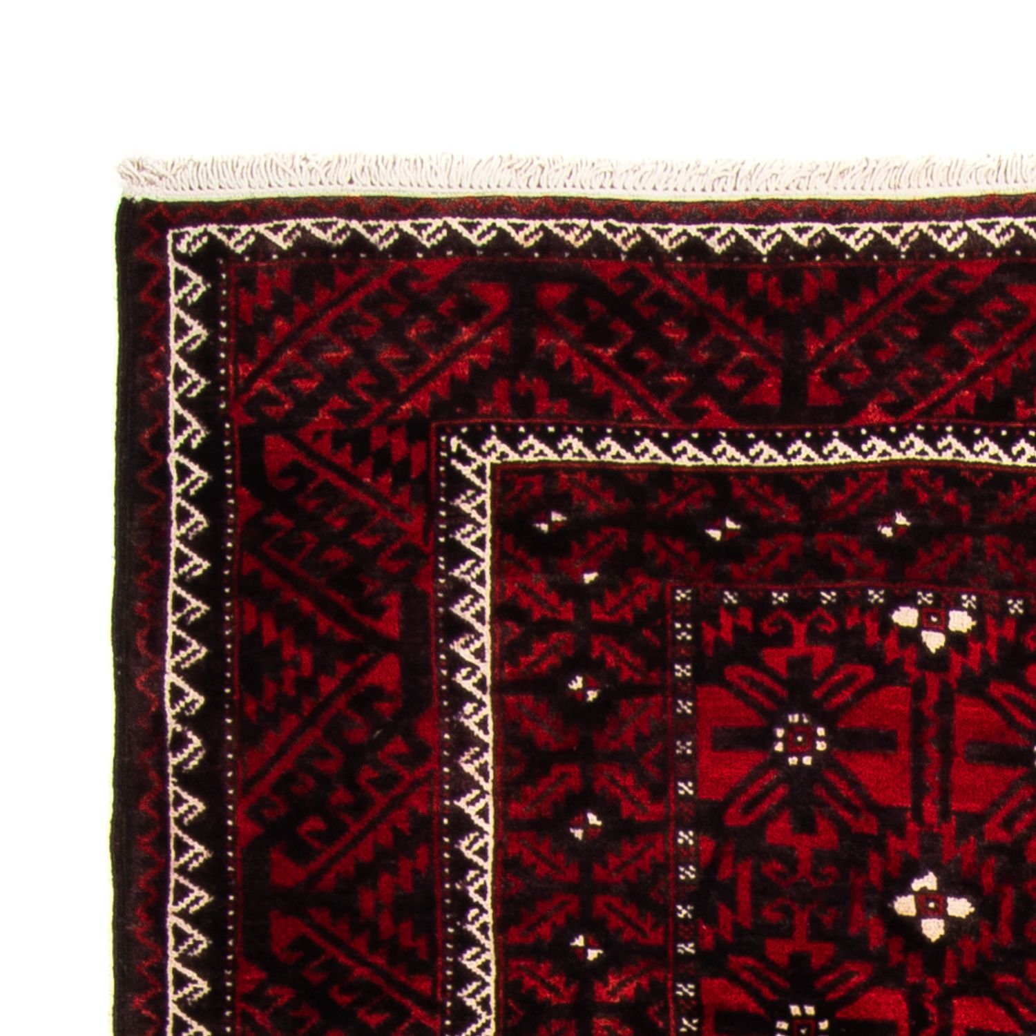 Perser Rug - Nomadic - 304 x 150 cm - red