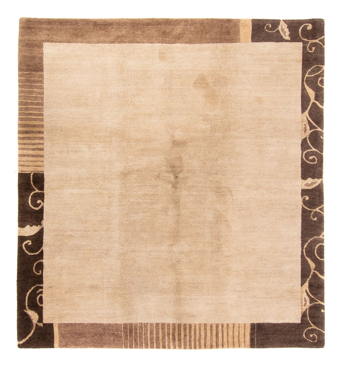 Nepal Rug - Royal square  - 204 x 198 cm - beige