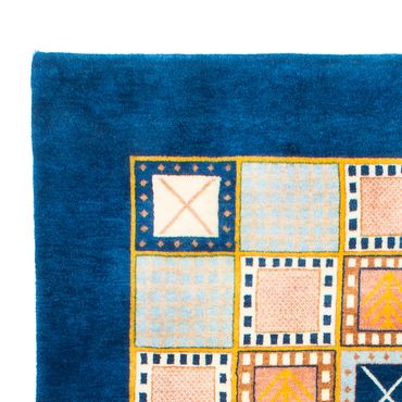 Gabbeh Rug - Loribaft Perser - 161 x 110 cm - blue