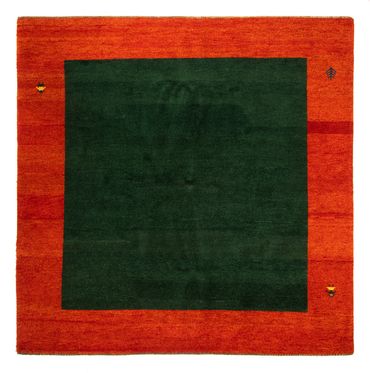 Gabbeh Rug - Indus square  - 250 x 247 cm - green