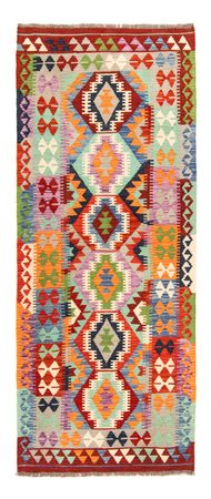 Runner Kelim Rug - Splash - 208 x 86 cm - multicolored