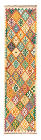 Runner Kelim Rug - Splash - 297 x 86 cm - multicolored