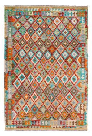 Kelim Rug - Splash - 253 x 178 cm - multicolored