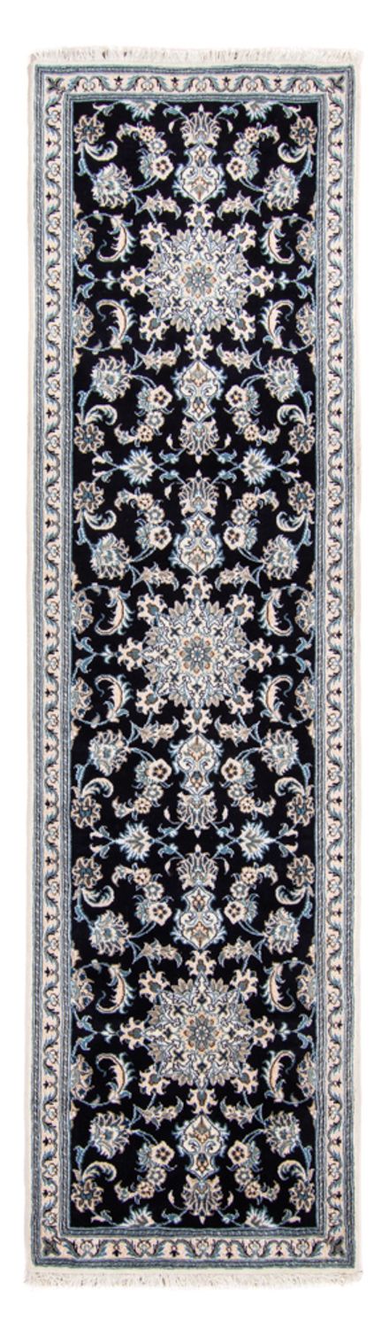 Runner Perser Rug - Nain - 287 x 79 cm - dark blue