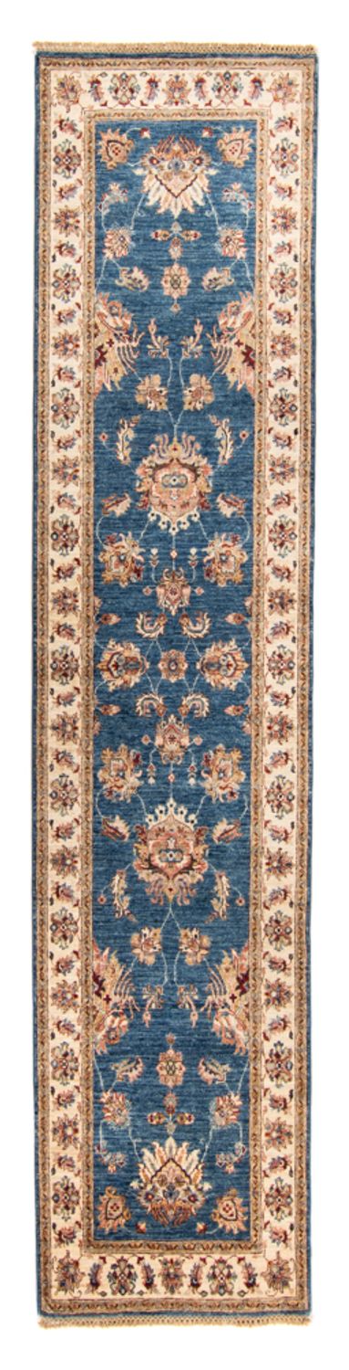 Runner Ziegler Rug - 314 x 81 cm - blue