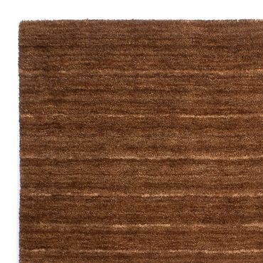 Wool Rug - 194 x 135 cm - brown