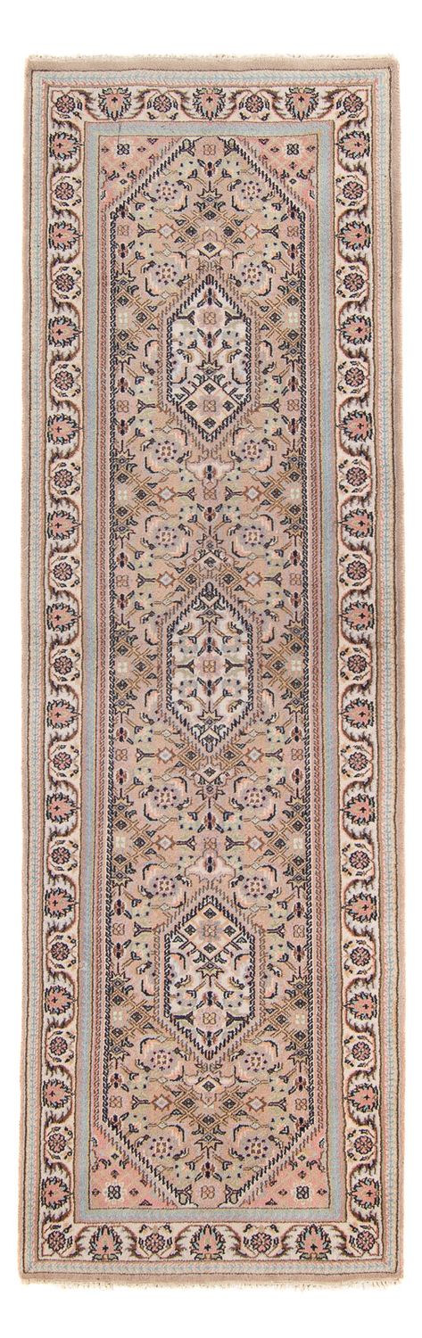 Runner Oriental Rug - Bidjar - Indus - 253 x 80 cm - beige