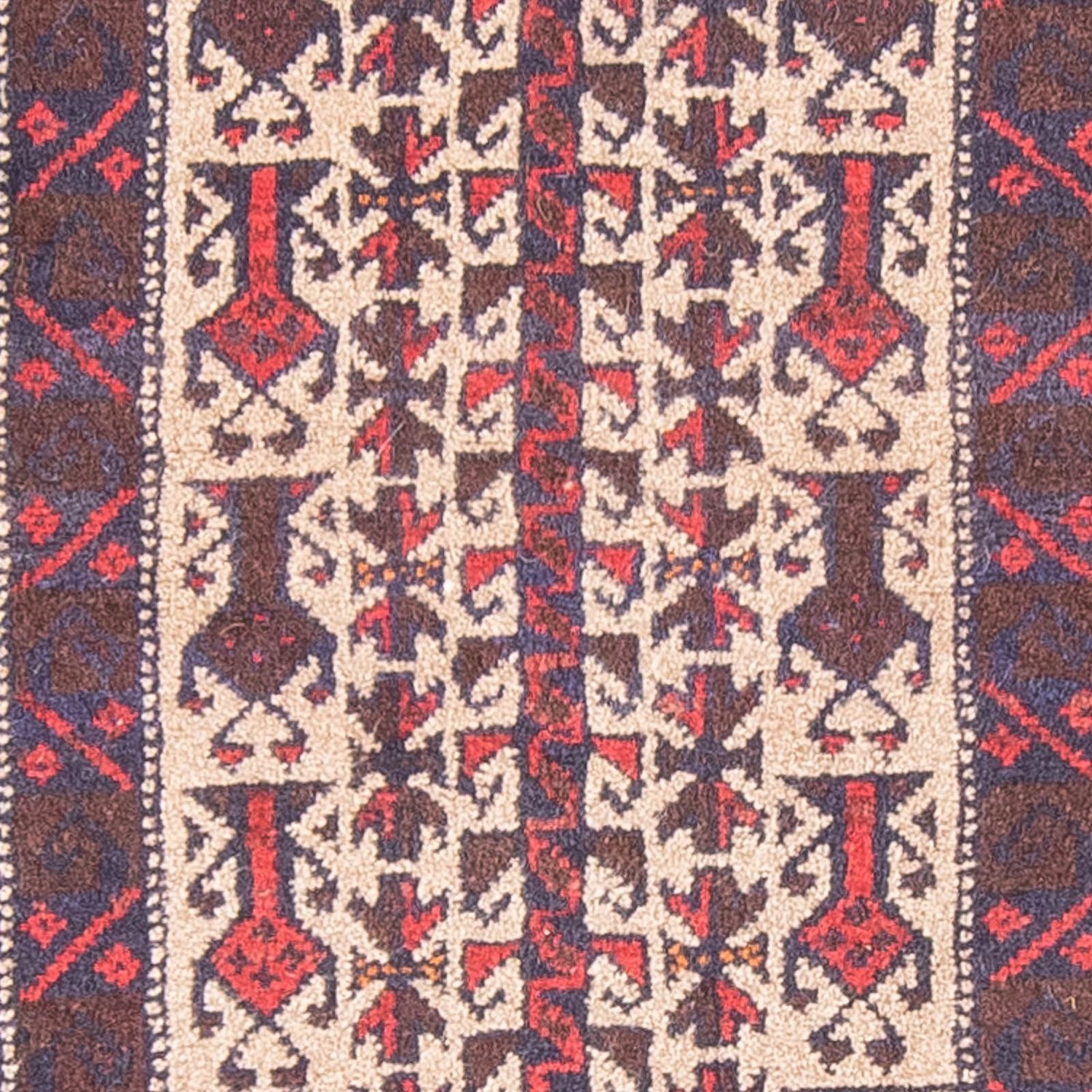 Belutsch Rug - Prayer Rug - 113 x 62 cm - beige