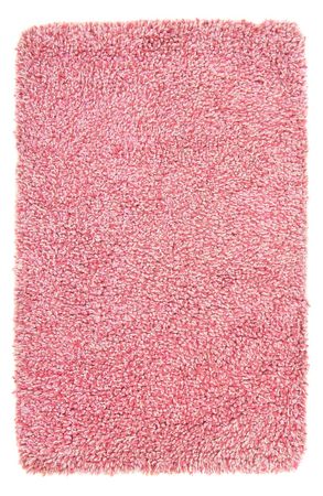 High-Pile Rug - 95 x 62 cm - rose