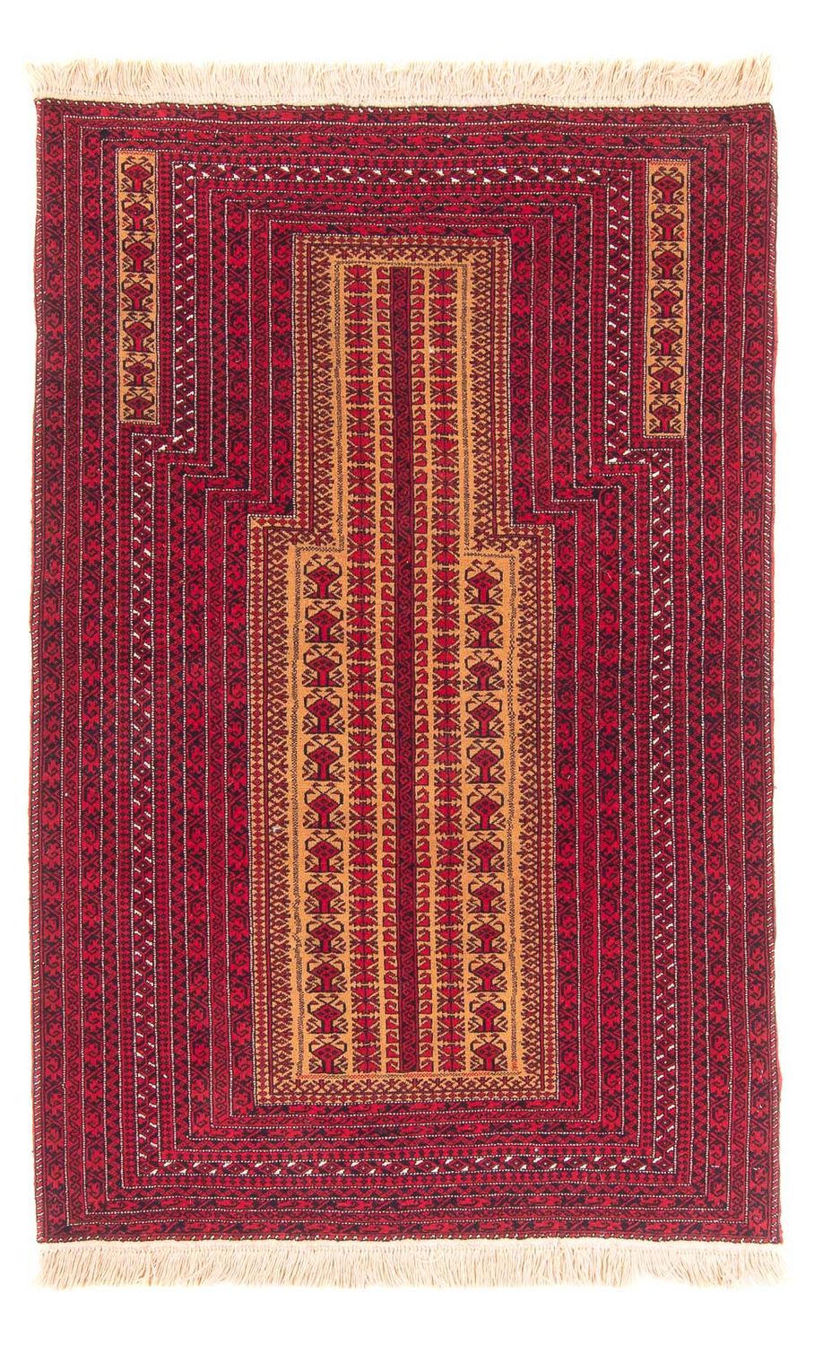 Belutsch Rug - Prayer Rug - 148 x 97 cm - orange