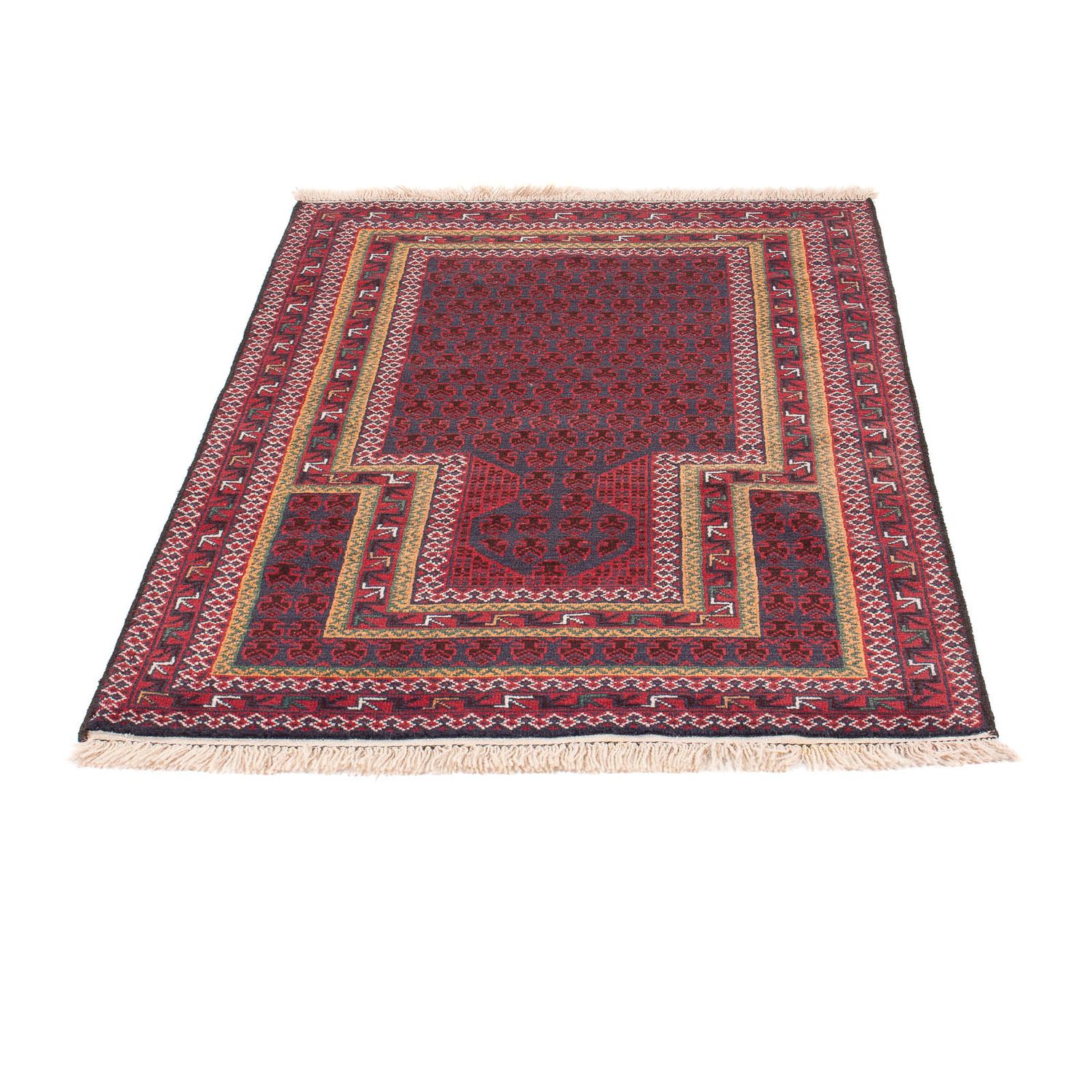 Belutsch Rug - Prayer Rug - 140 x 87 cm - blue