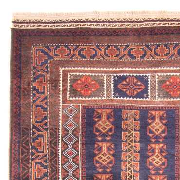 Belutsch Rug - Prayer Rug - 147 x 92 cm - blue