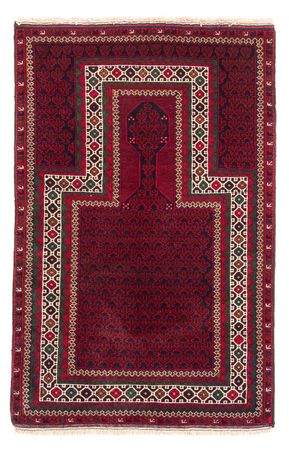 Belutsch Rug - Prayer Rug - 142 x 89 cm - blue