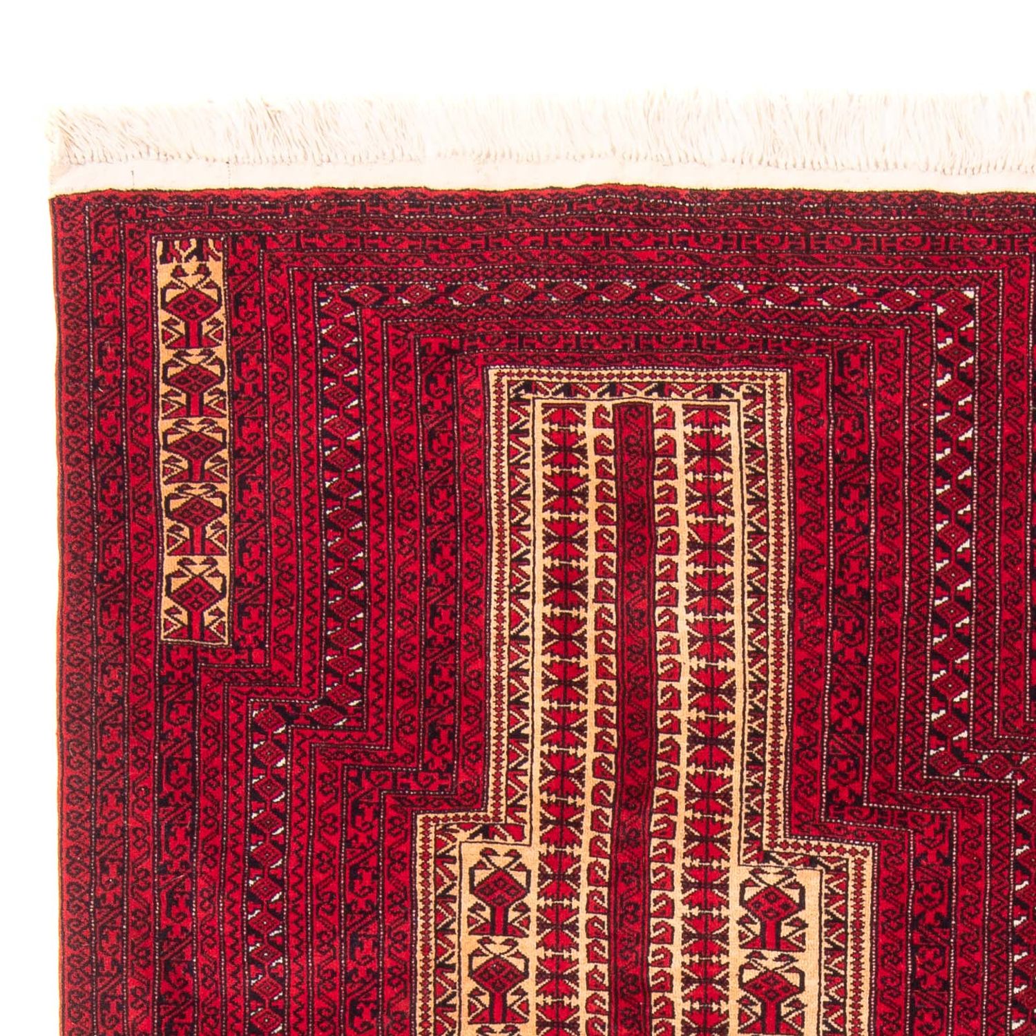 Belutsch Rug - Prayer Rug - 132 x 92 cm - beige