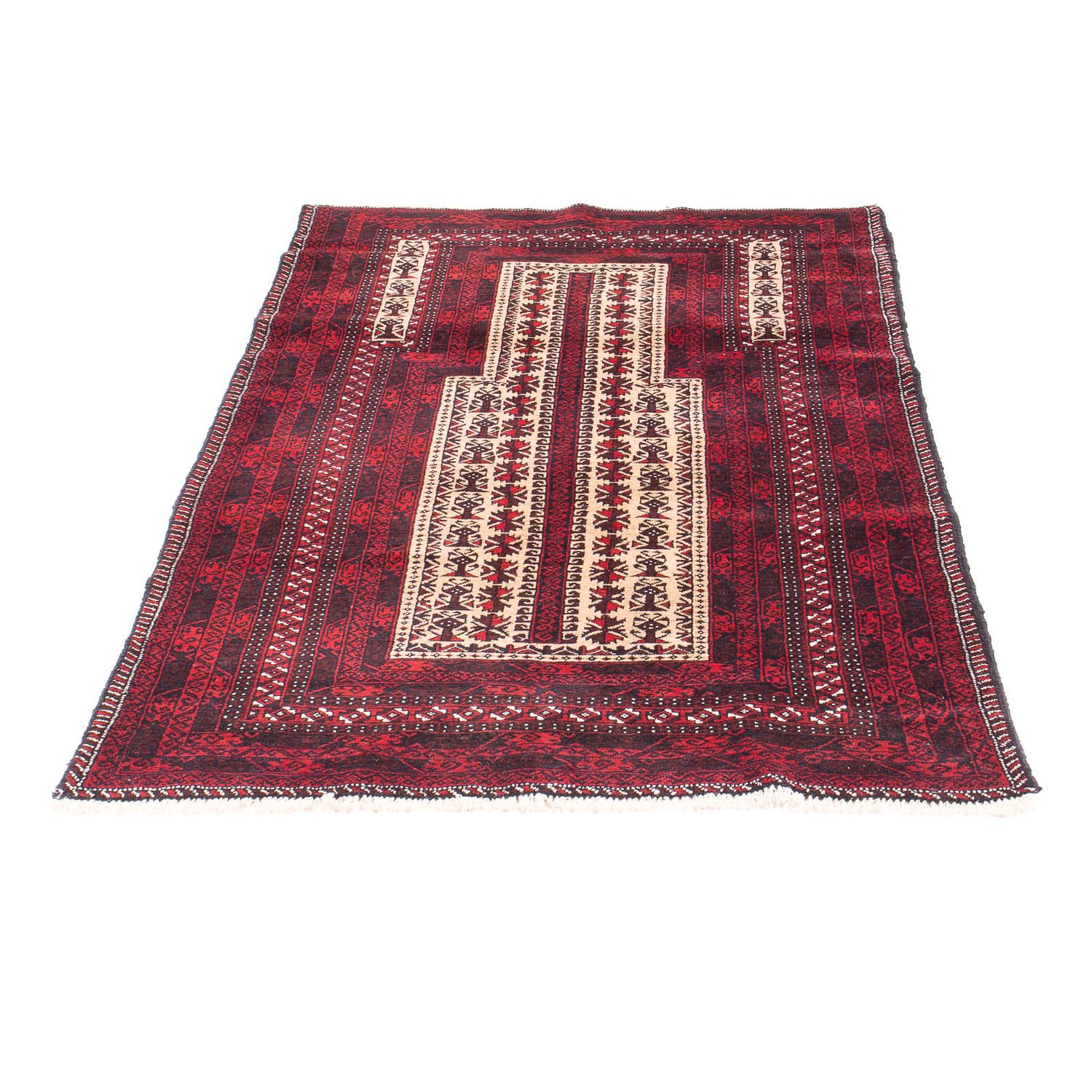 Belutsch Rug - Prayer Rug - 154 x 93 cm - beige