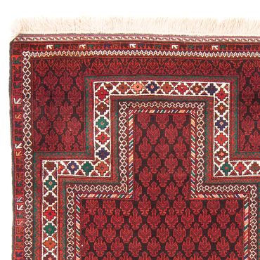 Belutsch Rug - Prayer Rug - 155 x 103 cm - red