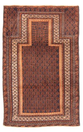 Belutsch Rug - Prayer Rug - 147 x 91 cm - dark blue