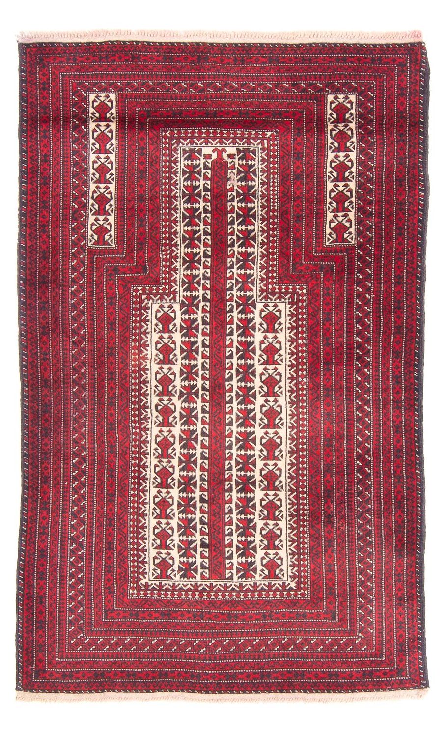 Belutsch Rug - Prayer Rug - 150 x 90 cm - beige