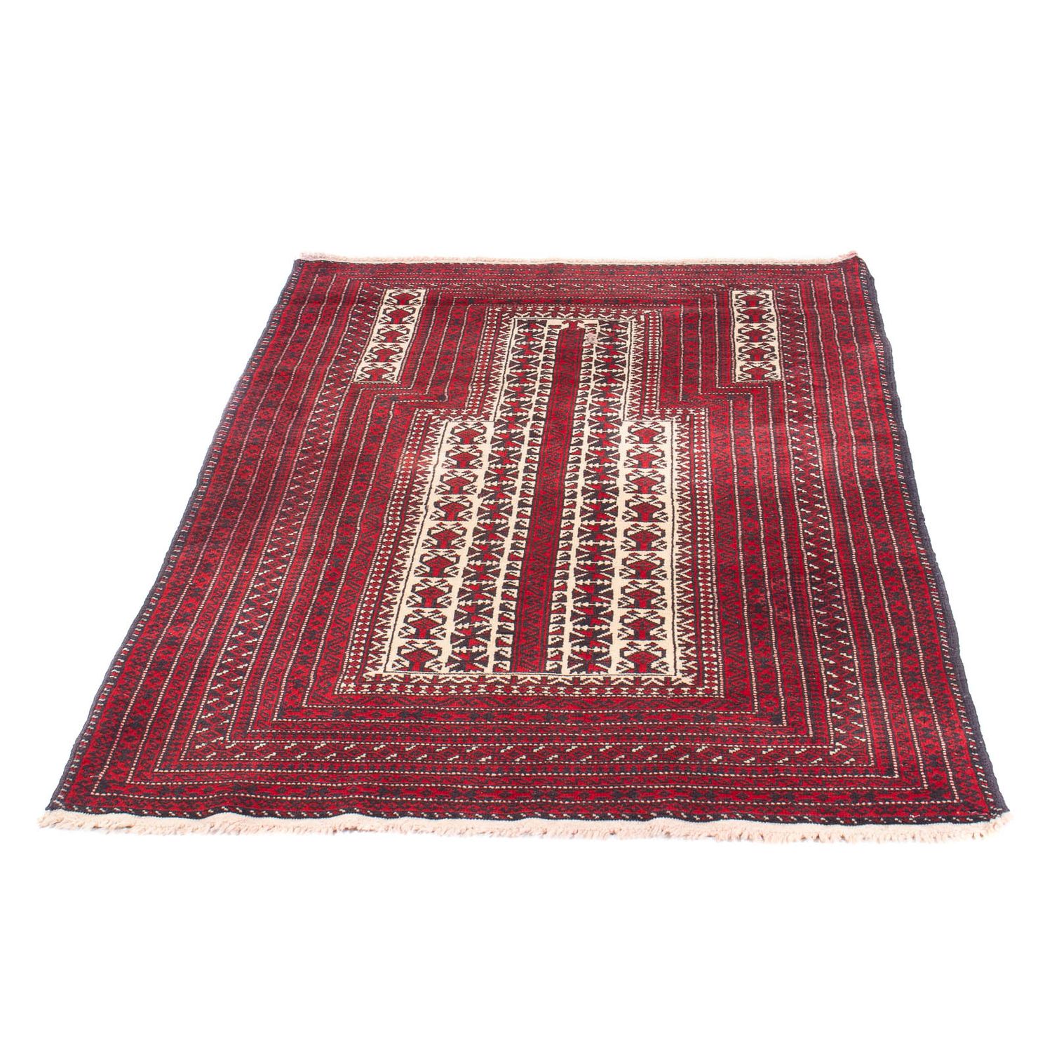 Belutsch Rug - Prayer Rug - 150 x 90 cm - beige