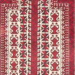 Belutsch Rug - Prayer Rug - 150 x 90 cm - beige