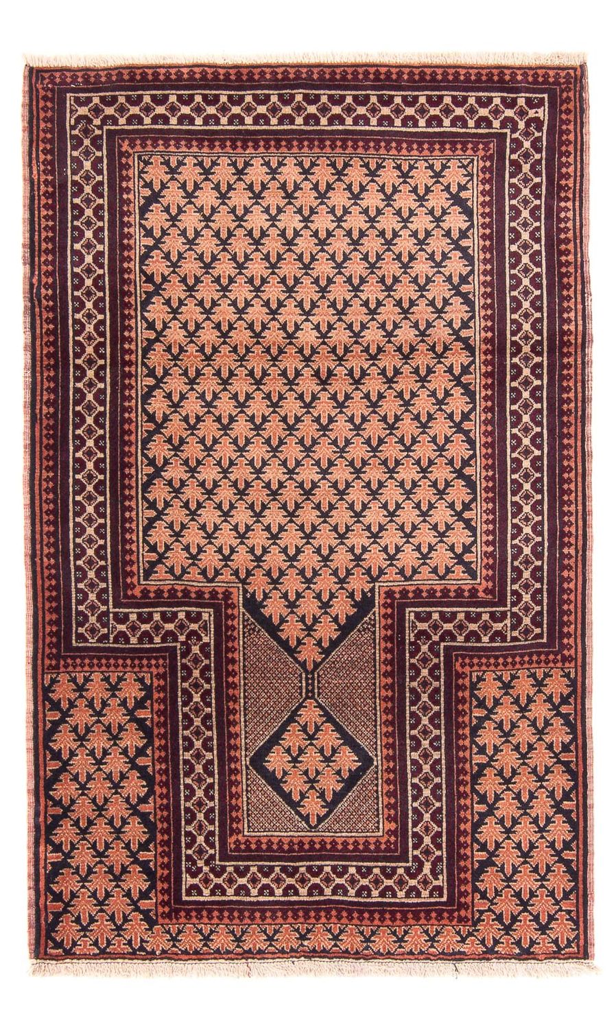 Belutsch Rug - Prayer Rug - 146 x 92 cm - beige