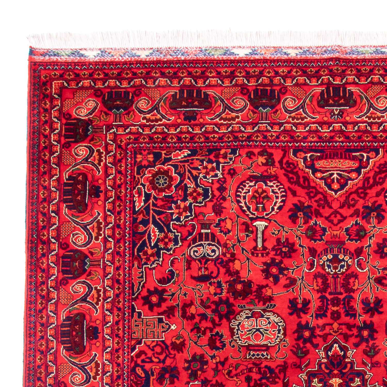 Afghan Rug - 355 x 256 cm - red