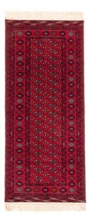 Runner Afghan Rug - 190 x 82 cm - red