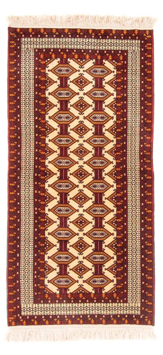 Runner Turkaman Rug - 176 x 85 cm - beige