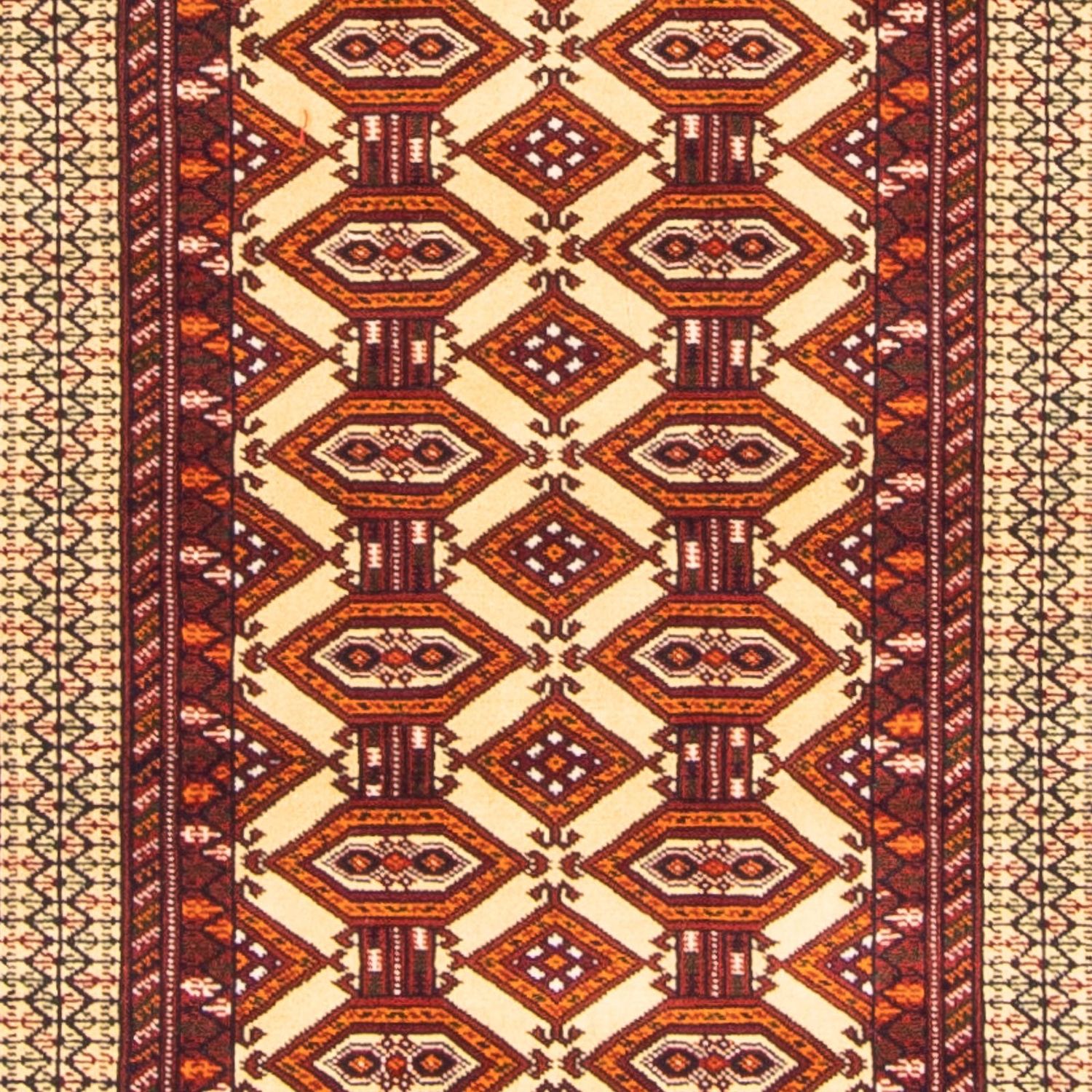 Runner Turkaman Rug - 185 x 85 cm - beige