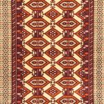 Runner Turkaman Rug - 185 x 85 cm - beige