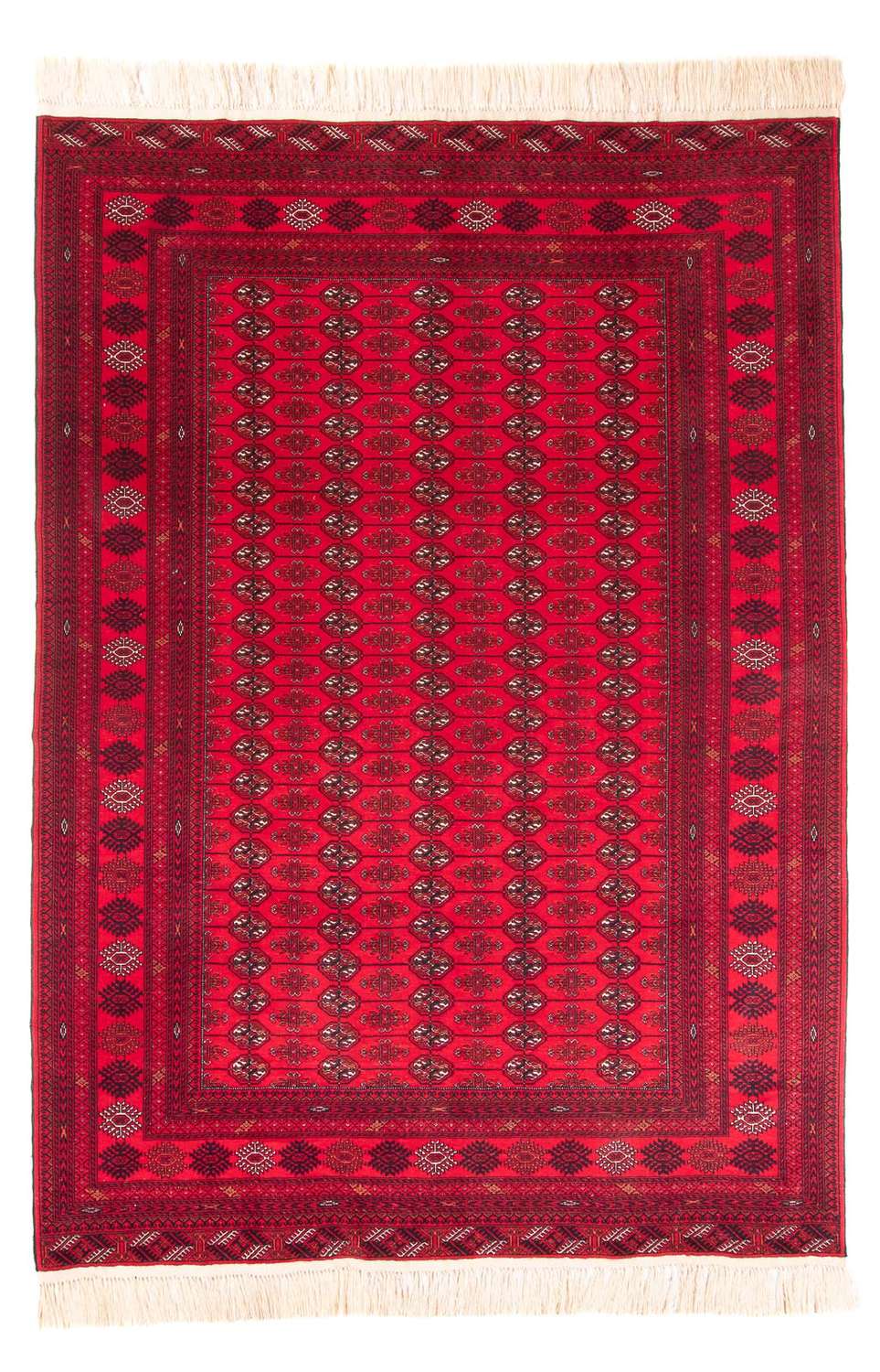 Afghan Rug - Bukhara - 282 x 200 cm - red