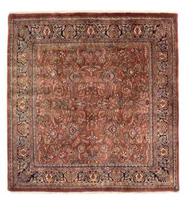 Oriental Rug - Bidjar - Indus square  - 200 x 200 cm - rust