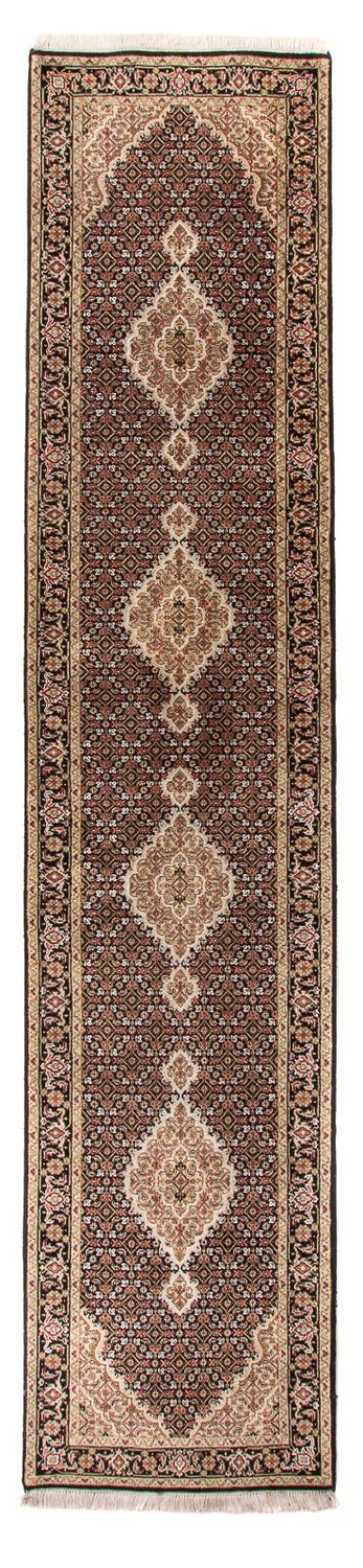 Runner Oriental Rug - Tabriz - 372 x 81 cm - black